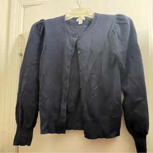 Crewcuts Dark Blue Knit cardigan Sweater